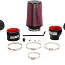 Boosted Performance 2.3L Ford Mustang EcoBoost Performance Cold Air Intake (2015-2023) Big Performance Gains Up To 15WHP + 20WTQ (Red Filter)