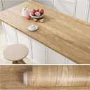 VEELIKE Rustic Oak Wood Contact Paper Peel and Stick Waterproof Wood Grain Contact Paper for Countertops Table Desk Cabinets 24''x354'' Thick Wooden Wallpaper Self Adhesive Removable Woods Vinyl Wrap