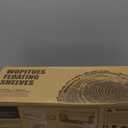 WOPITUES Floating Shelves with Wire Storage Basket, Bathroom Shelves Over Toilet with Protective Metal Guardrail, Wood Wall Shelves for Bathroom, Bedroom, Living Room, Toilet PaperBlack