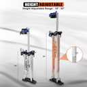Drywall Stilts, 18"-30" Adjustable Heights Aluminum Work Stilts for Sheetrock Drop Ceiling Painting Painter Wall Painting or High Shrub Trimming