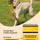 3 x Space Needed Leash Sleeve, Funny Yellow Dog Leash Wrap Alert Hanging ID Patch Tag, Do Not Pet Velcro Patch, Pet Birthday Gifts for Dog Lovers Owners