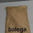 Balega Hidden Comfort Performance No Show Athletic Running Socks for Men and Women (3-Pack), White, Medium