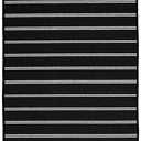 Garland Rug Avery Area Rug, 3 ft 6 in x 5 ft, Black