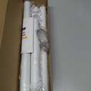Closet Rods for Hanging Clothes, 17 to 84 Inch Heavy Duty Stepless Adjustable Closet Hanging Rod, 1.3 Inch Diameter Metal Closet Rod for Wardrobes Laundry Bedroom RV, White