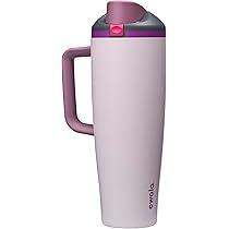 Owala FreeSip Tumbler Insulated Stainless Steel Water Bottle with Built-in Straw and Side Handle, For Travel, Work, School, and Sports, 40oz, BPA Free, Leak Proof