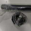 AIZESI Heavy Duty Tension Curtain Rod 40-78" Adjustable No Drill, Black