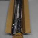 Black Shower Curtain Rod 31 to 80 Inch,1 Inch Diameter Adjustable Spring Tension Stainless Steel Telescoping Rod,Easy Install,No Rust,31-80, Black