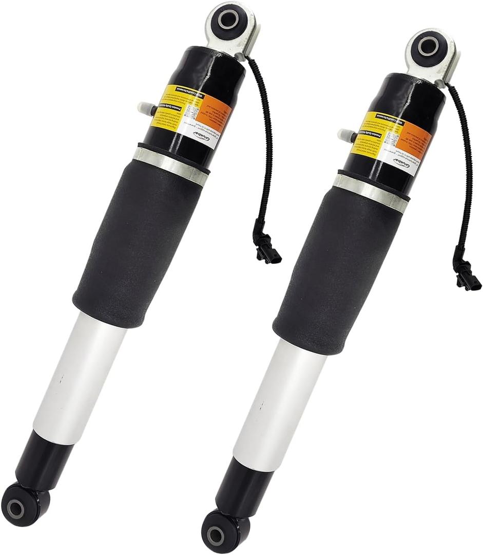 84176675 2 Packs Rear Air Shocks Strut Absorber Compatible with 2015-2021 Cadillac Escalade Chevy Tahoe Suburban Silverado GMC Sierra 1500 Yukon (XL), Replace 580-1106 580-1068 23151122 23267007 23290