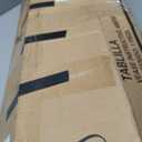 Signature Design by Ashley Wooden Mattress Support Bunkie Board Roll Slat with Nylon Cord, Queen, Beige