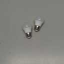 LED Refrigerator Light Bulb 2 Pack Daylight White 5000K 120V 40W Equivalent Appliance BulbA15 5W E26 Base Waterproof Fridge Light Bulbs for Freezer Home Lighting, Small Light Bulb, Dimmable