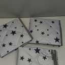 Namalu 4 Pack Self Warming Cat Bed Self Heating Cat Mat Star Pattern Soft Dog Crate Pad Thermal Pet Mat Anti Slip Kennel Dog Washable Warming Bed for Outdoor Indoor(18 x 24 Inch,Gray)