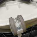 Foldable Baby Walker for Boys and Girls, 5-in-1 Baby Walker with Wheels, Adjustable Height Toddler Activity Walker with Music Tray, Detachable Seat and Mute Anti-Rollover Baby Walkers for 8-24 Months