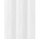 N&Y HOME Small Stall Shower Curtain Liner Fabric 32" W x 72" L inch Narrow Size, Hotel Quality, Washable, Water Repellent, White Bathroom Curtains with Grommets, 32x72