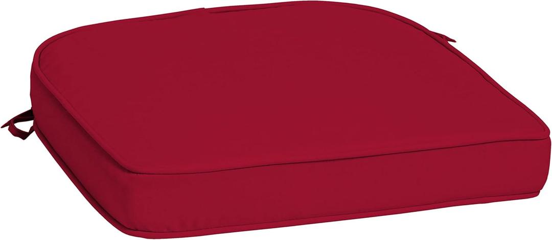 Arden Selections ProFoam Performance Outdoor Seat Cushion 19 x 20, Caliente Red