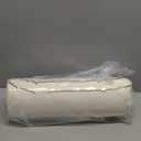 YOUR MOON Medium Soft Organic Wool Pillow Standard, Flat & Thin Wool Pillow for Sleeping, Breathable Soft Cotton Cover, LowLoft Bed Pillows for Back and Stomach Sleepers (Off White)