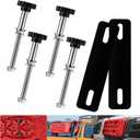 Mi hogar Traction Board mounting kit, Easy-to-Install Recovery Board Mount, Safety Traction Board Mount, Universal Recovery Board Mounting Kit Fit for All 4.72"~6.69"（12~17cm） Hole Spacing