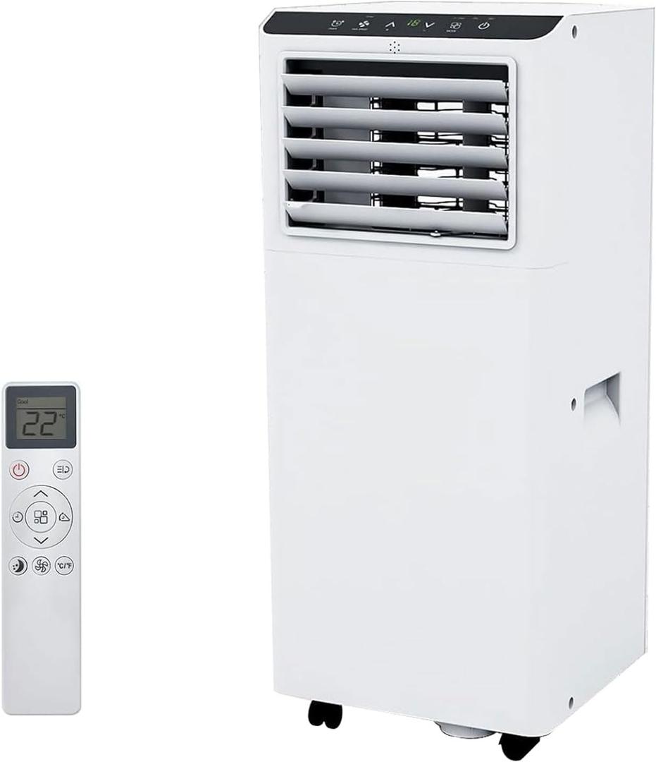 Portable Air Conditioner 8000 BTU with Cool/Dry/Fan Mode, 3-in-1 Free Standing Portable AC Unit with Remote Control, Cools Up to 350 Sq.Ft with Sleep Mode,2 Fan Speed for Bedroom Office Home
Portable Air Conditioner CF8