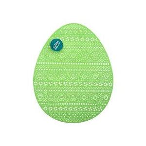 Easter Egg Table Mat, Jade, Pack Of 4 Easter Egg Table Mat, Jade, Pack Of 4