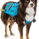 PetAmi Dog Backpack for Dogs, Saddle Bag for Dogs to Wear for Hiking, Pet Backpack Harness Dog Pack with Reflective Side Pockets for Walking Running, Medium