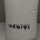 blunique Ultra Soft Cozy Faux Fur Throw Blanket, Fuzzy Plush Thick Bubble Blanket, Luxury Fluffy Blanket for Couch, Sofa, Bedroom, and Living Room, 50x60 Inches, Cream White