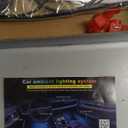 Acrylic Interior Car LED Strip Light with Wireless APP, RGB 6 in 1 with 175 inches 612 LEDs Fiber Optic Car Ambient Lighting Kits, Dynamic Music Sync Neon LED Strip Lights for Car