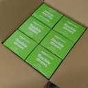 6 x Pelidox Disposable Striped Plastic Flex Straws, 7.5" Long, Assorted Colors, 100 Count, Large Pack