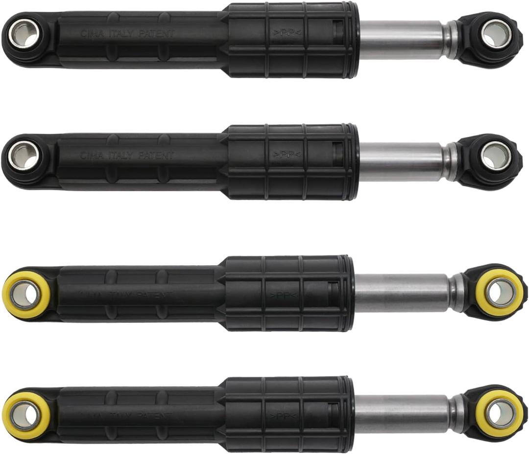 Washer Front And Rear Shock Absorbers Compatible with Samsung WF350ANR/XAA WF419AAW/XAA WF42H5200AP/A2 WF42H5000AW/A2 WF42H5200AF/A2 WF42H5400AF/A2 WF45N5300AW/US