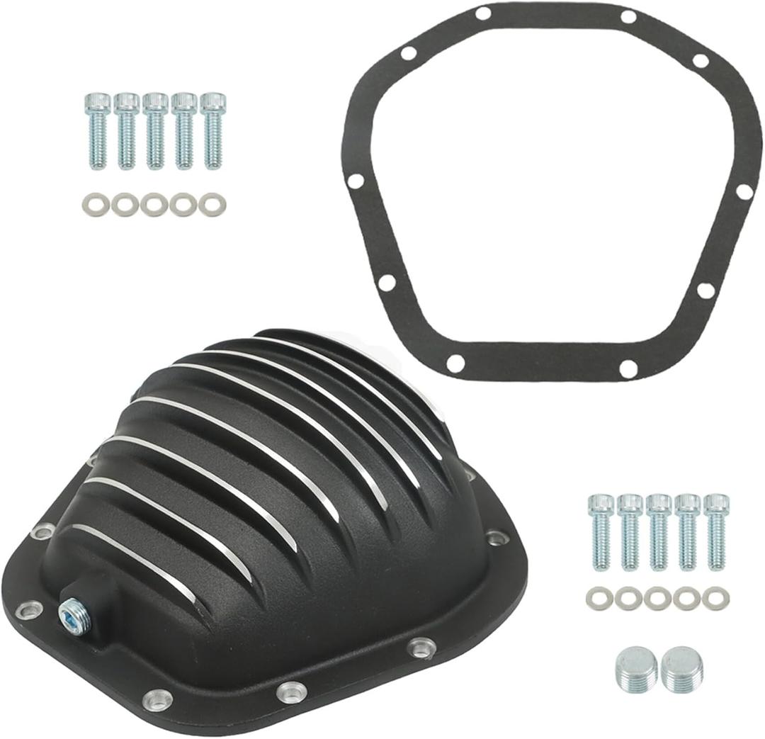 GXYWADY 1 Set of Rear Differential Cover w/Gasket Replacement for Dana 60 70 9.75 10Bolt