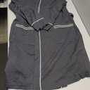 NY Threads Waffle Robes for Women, Soft Womens Robe, Lightweight Knee-Length Women's Bathrobe (Medium, Black)