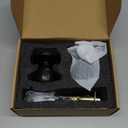 Fingerprint Door Lock, Smart Keyless Entry Door Knob with Keypad and Doorbell, 5-in-1 Biometric Door Lock with Fingerprint, Password, IC Card, Key & App Control(6 Languages) for Home, Bedroom, Office