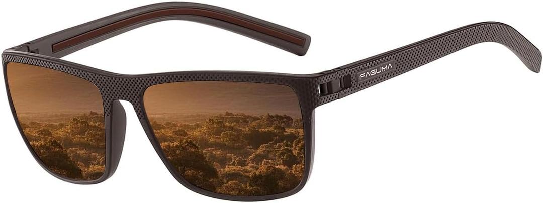 FAGUMA Polarized Sunglasses for Men UV400 Protection for Driving Fishing Golf FAGUMA Polarized Sunglasses for Men UV400 Protection for Driving Fishing Golf
