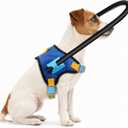 Adjustable Blind Dog Halo Collar, Protective Navigation Aid with Protective Ring Collar for Visually Impaired Dogs (XS fits 16.80"-20.90")