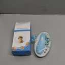 Baby Nail Trimmer Electric Nail File Baby Nail Clippers, 20 in 1 Safe Nail Filer Grinder Kit for Newborn Infant Toddler Kids or Adults Toes Fingernails Care Trim Polish, Led Light and Grinding Heads (Blue/White)