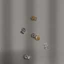 3 Pairs Earring Lifters,8MM Hypoallergenic Earring Backs for Droopy Ears,Adjustable Crown Earring Backs for Heavy Earring (8MM 2silver +1gold)