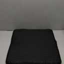 Gel Seat Cushion, Cooling Thick Big Breathable Honeycomb Design Absorbs Pressure Points Seat Cushion with Non-Slip Cover for Office Chair Home Cars Wheelchair (Black)