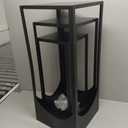 NUPTIO Black Pedestal Stand for Party, Heavy Duty, 29.5"/25.6"/21.7" Tall