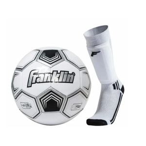 Franklin Size 3 Soccer Starter Set - Youth - White/Black