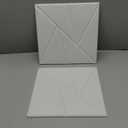 18 pack Acoustic Panels With Self-Adhesive, 12"X 12"X 0.4"Sound Proof Foam Panels, Sound Panels High Density, Soundproof Wall Panels for Home Studio Office-White