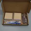 Mini Watercolor Paint Set, Travel Paint kit, Pocket Watercolor Set with Paint, Brush, Sketchbook & Copper Clip, Watercolor Travel Kit for Beginners, Artists & Painting Enthusiasts