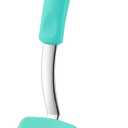 Small Silicone Spatula Flexible Silicone Cookie Spatula Heat Resistant Small Pancake Turner for Kitchen Use Nonstick Cookware No Scratch Cooking Flipper for Egg Pancake (Green)