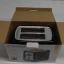Toastmaster 2-Slice Cool Touch Toaster, black with stainless accent