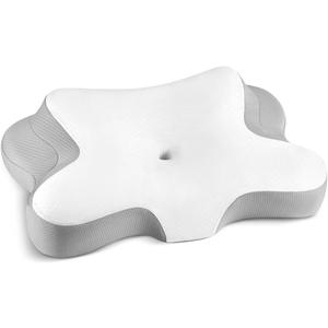 Cervical Neck Pillow - Ergonomic Memory Foam for Side, Back & Stomach Sleepers, Cooling Pillow for Pain Relief