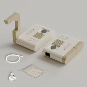 Instant Hot Water Dispenser Mini Portable 1 Seconds Fast Heating 2000W 5 temperatures for Camping Home Kitchen Travel Hiking Beige