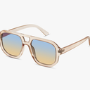 livho Trendy Polarized Square Aviator Sunglasses Women Men Square Eyewear Frame, Retro Sun Glasses for Women Men 2025 Shades