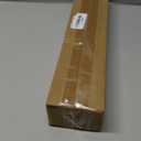 Splicing Curtain Rods for Windows 30-46 Inch, 5/8" Diameter Black Curtain Rods 2 pack for Bedroom, Living Room, Outdoor