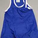Elite Sports Kids Wrestling Singlet – Youth Compression Singlet for Boys & Girls, Training, Grappling & Tournaments (Blue, L)