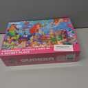 QUOKKA Giant Floor Puzzles for Kids Ages 4-6 - 2x3 Feet Extra-Thick 48 Pieces Toddler Puzzle Ages 3-5  Mermaid Educational Activity for Boys Girls  Premium Box with Sturdy Handle & Magnetic Closure