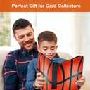 RONMONG Basketball Card Binder,2025-2026 Sports Trading Card with Sleeves Holder Album,990 Pockets Basketball Card Holder Sheets Display Storage Protectors for Collectors Boys and Girls Gift