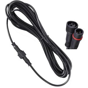 Extension cable for string lights,66 Ft Waterproof Extension Cable 2 Pin Plug Power Connection Wire