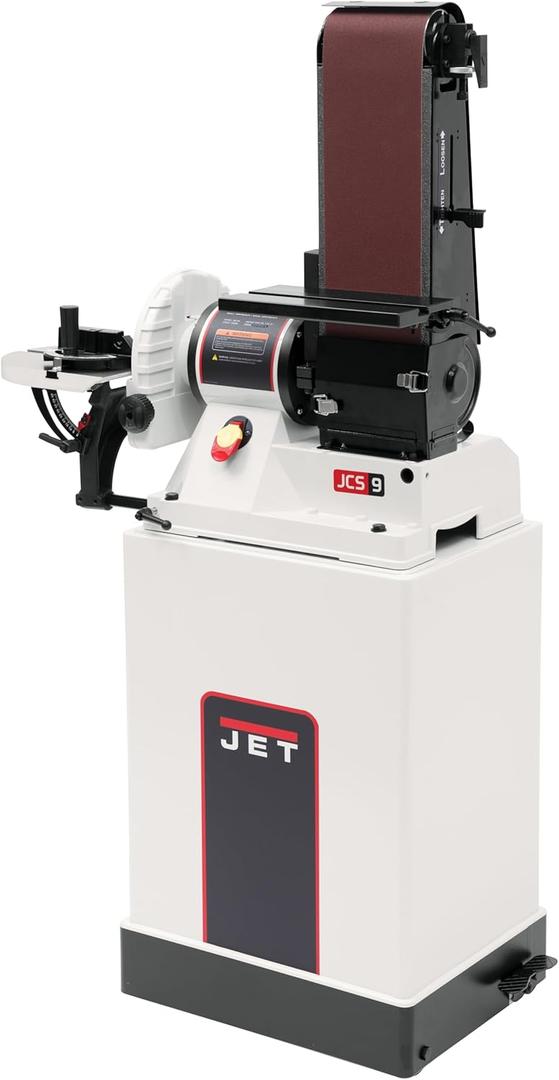 JET 6" x 48" Belt & 9" Disc Sander, Closed Stand, 3/4 HP, 115V 1Ph (JSG-96CS)
